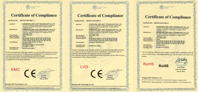 120cm 96pcs SMD2835 suspended t5 led fluorescent tube lights from JIERLIGHT