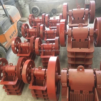 Stone Rock production line jaw crusher for mining industry diesel motor