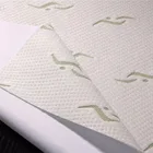 waterproof bamboo jacquard fabric laminated TPU and 100% polyester knit fabric