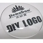 beer pump fisheye custom promotional beer acrylic badge for the beer tower