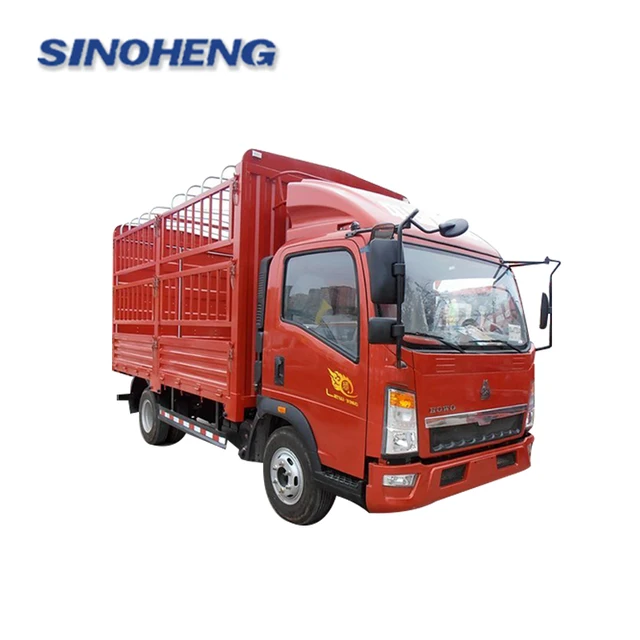 sinotruk howo light small cargo trucks