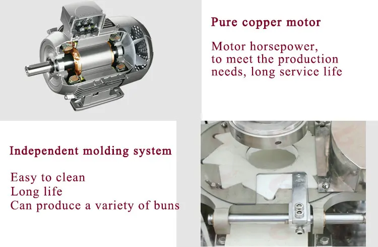Chinese Baozi Bun Making Machine Automatic Steamed Bread Baozi Pork Bun Machine Steamed Stuffed Bun Maker Machine details