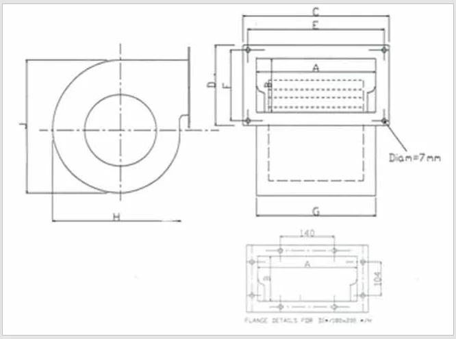 Blower Double Inlet