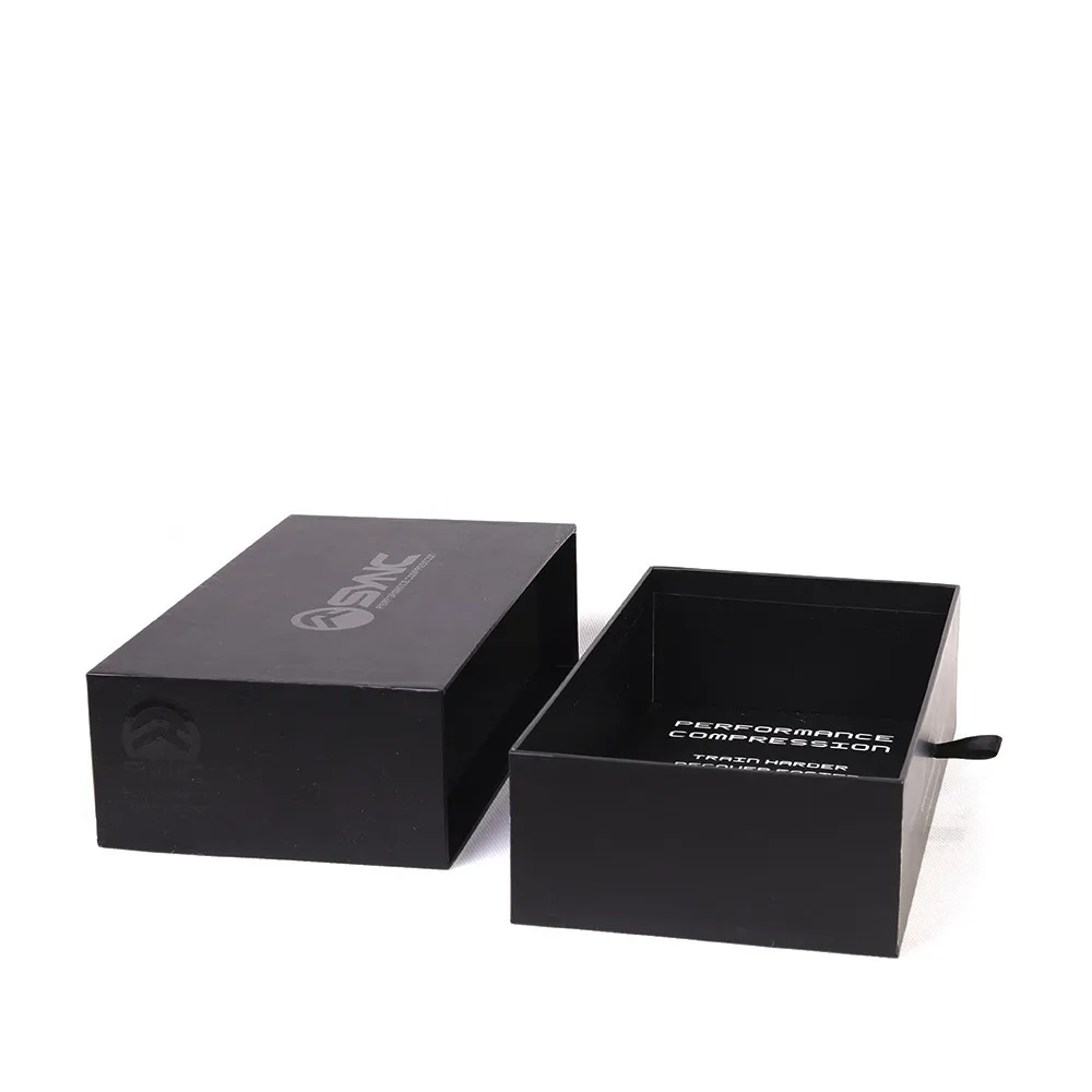 Paquete plano decorativo personalizado de cartón impermeable de cajas de zapatos con Logo sacar cajón de cartón caja de regalo caja de