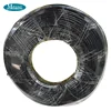 Bright and Soft end emitting pmma black jacket end glow fiber optic for floor