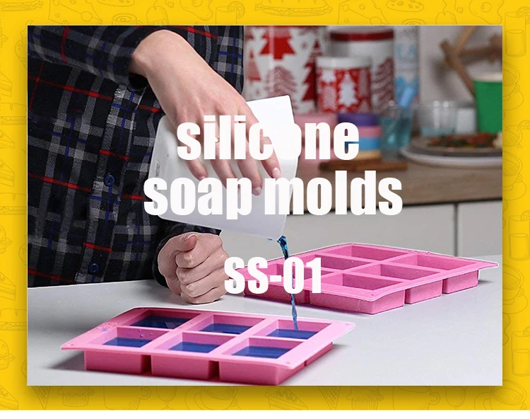 Wholesale Custom Made Large 3d Square Silicone Soap Loaf Molds Buy