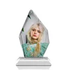 Cheap Sublimation Crystal Photo Frame crystal glass gifts