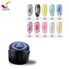 Professional fashion low moq 3d private label all season uv/led gel bulk nail glue sticker varnish