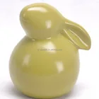 Wholesale price small size matt surface rabbit holiday living personalized chinese christmas ornament for gifts