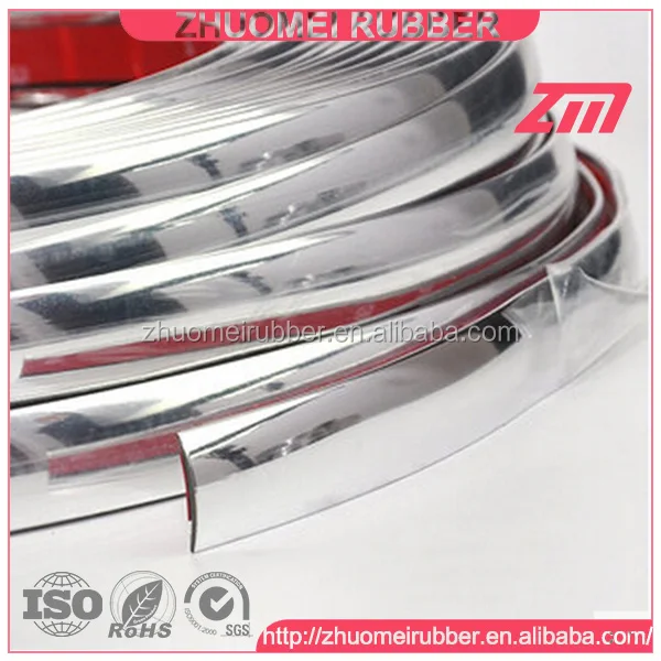 Flat Automotive Chrome Trim Molding Buy Chrome Trim,Edge Trim Molding,Plastic Edge Molding