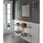 2018 Factory Personalized Modern Design Living Room Hallway Corner Clear Acrylic Console Table