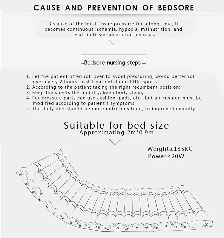 medical air inflatable anti bedsore bed sore decubitus mattress (6)