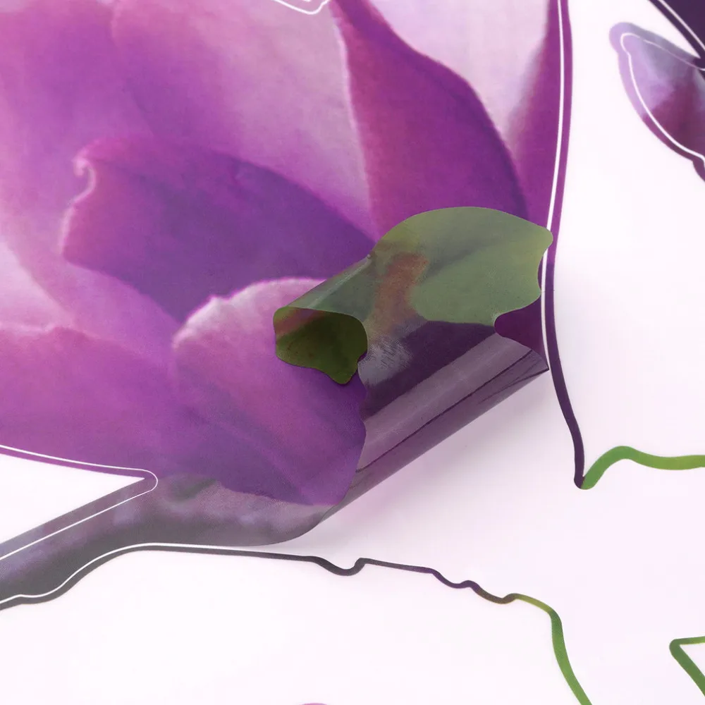 2016 Hot Sale Exquisite Elegant Magnolia Flowers Removable Art Vinyl Mural TV Backdrop Home Room Decor Wall Stickers