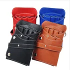 PU Leather Hairdressing Holster Pouch Holder Case Barber Hair Scissor Bag