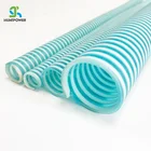 Large Diameter PVC Spiral Flexible Vacuum Suction Hose, Spiral Reinforced PVC Suction Hose