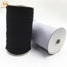 Flat Thin Elastic Strap Band Webbing Belt For Garment