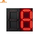 8inch Outdoor 7 Segment Display 1 Digit number Red from Babbitt Co.,(Diyatel Group)