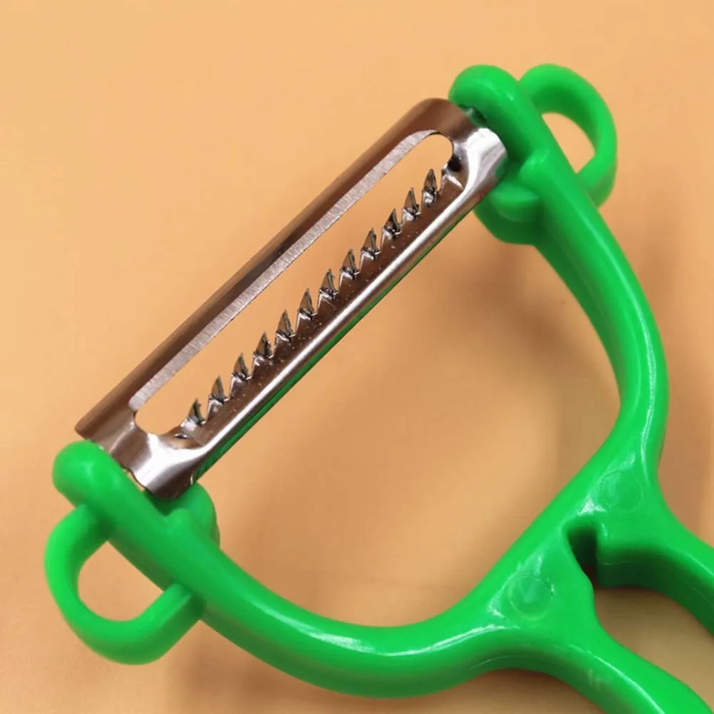 Kitchen Parer Slicer Plastic Vegetable Fruit Turnip Slicers Gadget Helper Peeler Julienne Cutter Slicer Practical Kitchen KC1071