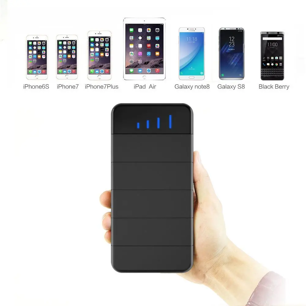 Foldable Solar Waterproof Power Bank 10000 mah - ANKUX.COM