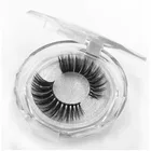 Waterproof 3D Mink False Eyelashes Wholesale Clear And Soft Band Mink Eyelash Custom Eyelash Packaging