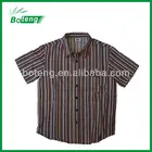 printed short sleeve women shirt dress