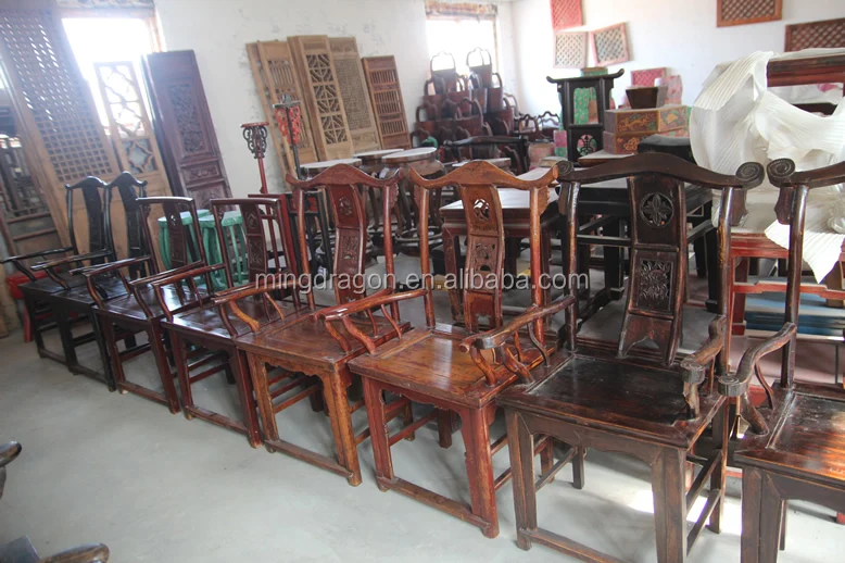 Chinese antique furniture long distressed sideboard