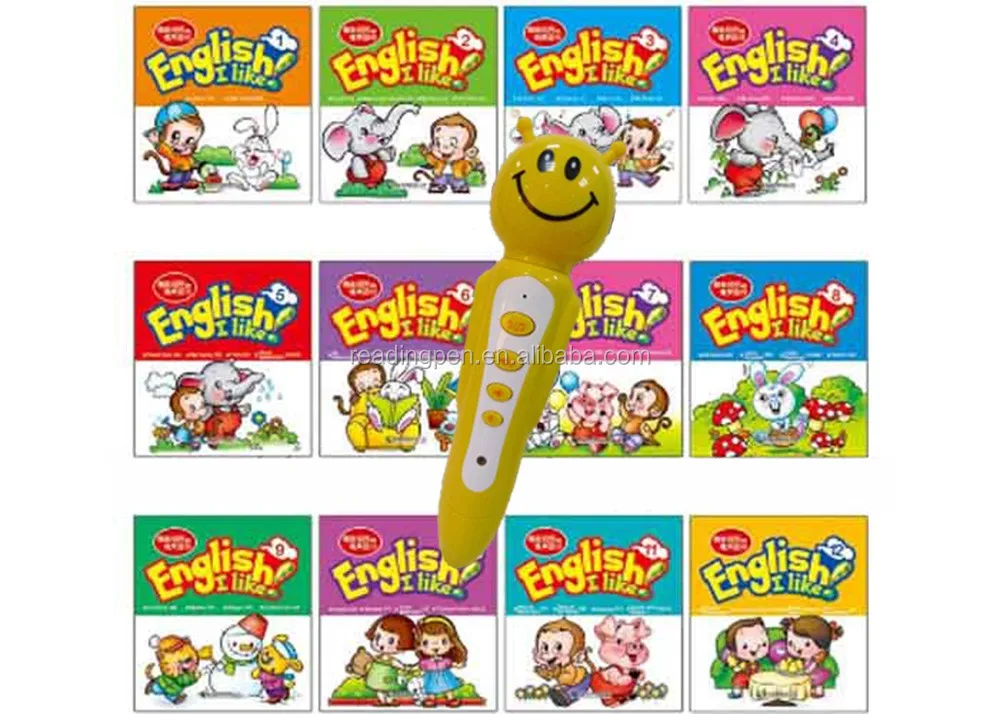 Bilingual Story Children Sound Book &Reading Pen