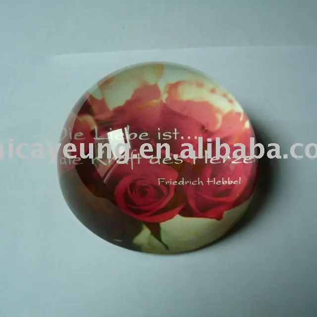 decoration glass ball paperweight for gift use
