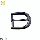 High quality 35mm pin buckle manufacturer black nickle bulk belt buckles