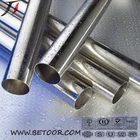 Aisi Steel Pipes And Pipe Fittings Betr Ss Fabrication Stainless Steel Sanitary Pipe And Fitting