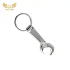 High Quality Blank Metal Turbo Bearing Reel Keychain Keyring