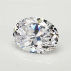 Oval loose moissanite price wholesale moissanite diamond