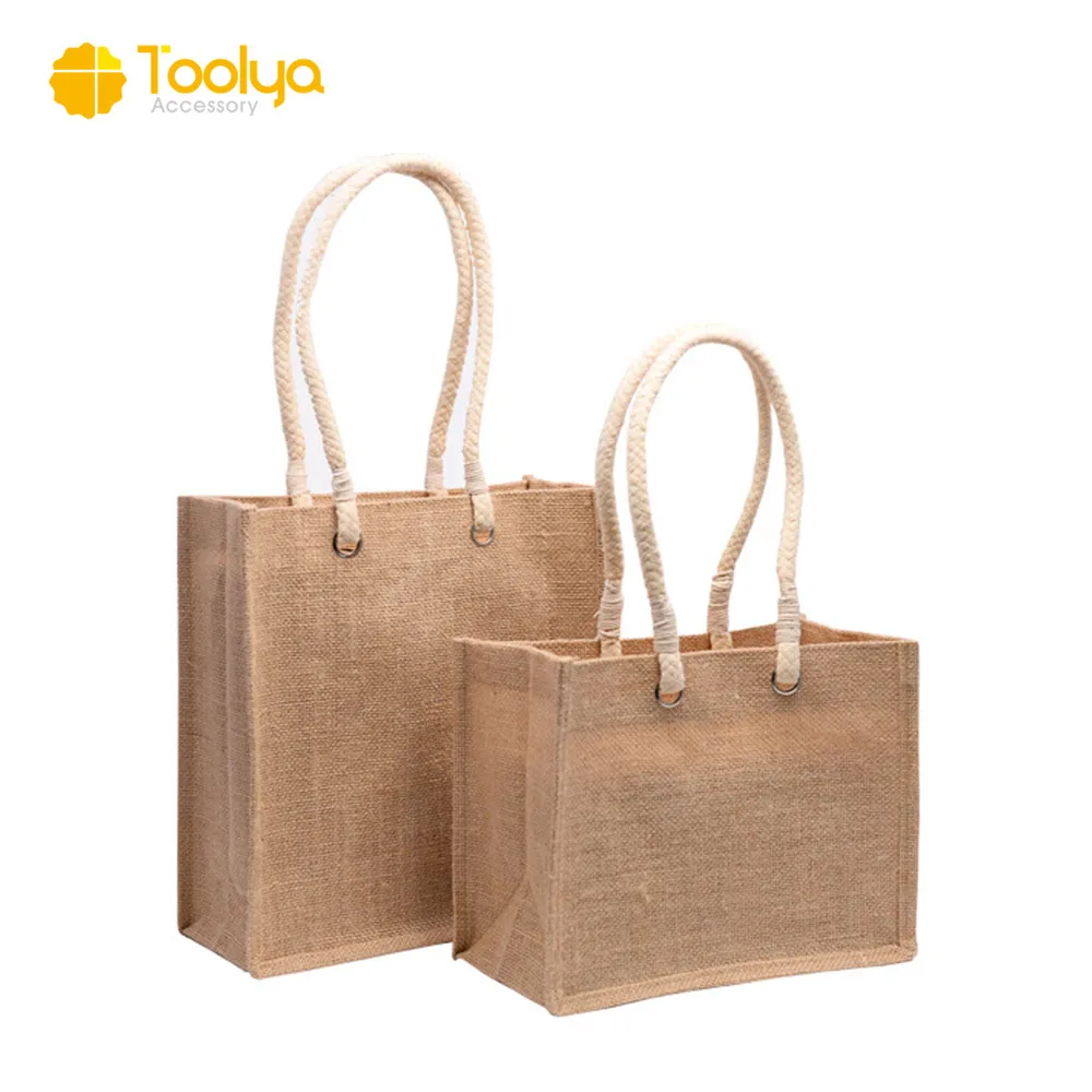 new style durable promotional eco-friendly solid durable jute