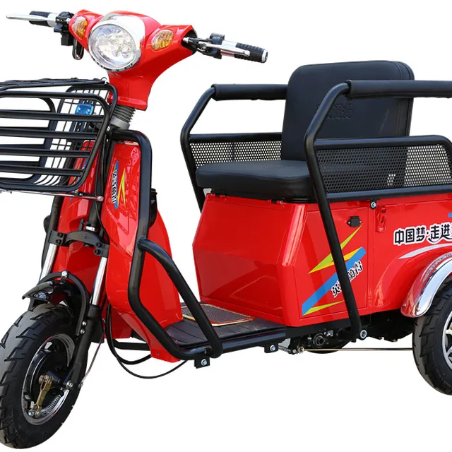 48 Voltage 500W Lead acid battery operated electric tricycle used
