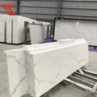 White Artificial Stone Dining Table Top For Sale