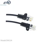 RoHs flat rj11 4 coresfull copper telephone cable