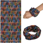 Customized made magic polyester Printed Tube Bandana made in China
