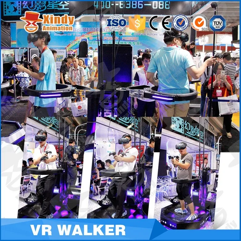 2016 CE Newest HTC VR WALKER realidad virtual simulador vibrating vr simulator