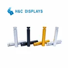 OEM aluminum sign support adjustable glass standoff hardware