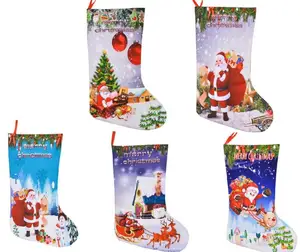 christmas stocking gift bags felt cloth christmas tree sock xmas