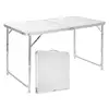 Aluminum camping picnic portable folding table and chairs set