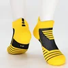 Drop shopping sports classic half terry ankle mesh basketball running socks protective shock absorbent socks