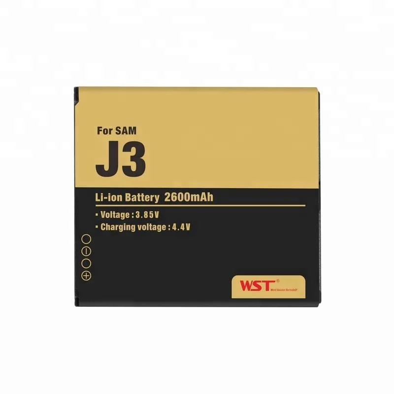 2019 NOUVEAU Top qualit&eacute; 3.8 V externe t&eacute;l&eacute;phone 2600 mah batterie standard pour Samsung J3 - ANKUX Tech Co., Ltd