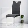 China manufacture design pvc metal painting legs dining chair