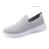 Breathable Women Slip On Shoes Knitting Casual Women Shoes