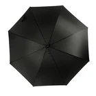 rubber handle metal holder auto open black umbrella