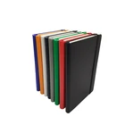 A5 Hard Cover Logo Customized Pocket Notepad PU Leather Diary Note Book Custom Hardcover
