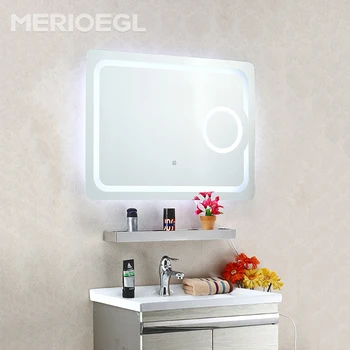 Hotel Mirrors Touch Switch Led Vanity Mirror With Lights Bathroom Lighted Mirror - Buy Hotel ...