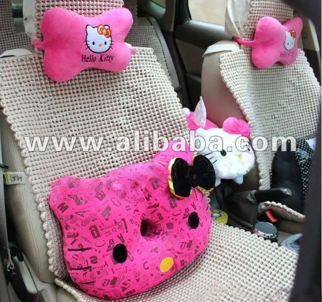 Hello Kitty Car Pillow Cushion And Tissues Boxes Buy Car Tissue