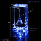 Modern Carve Crafts 3D Laser Engraved Crystal Cube blank crystal cubes for engraving